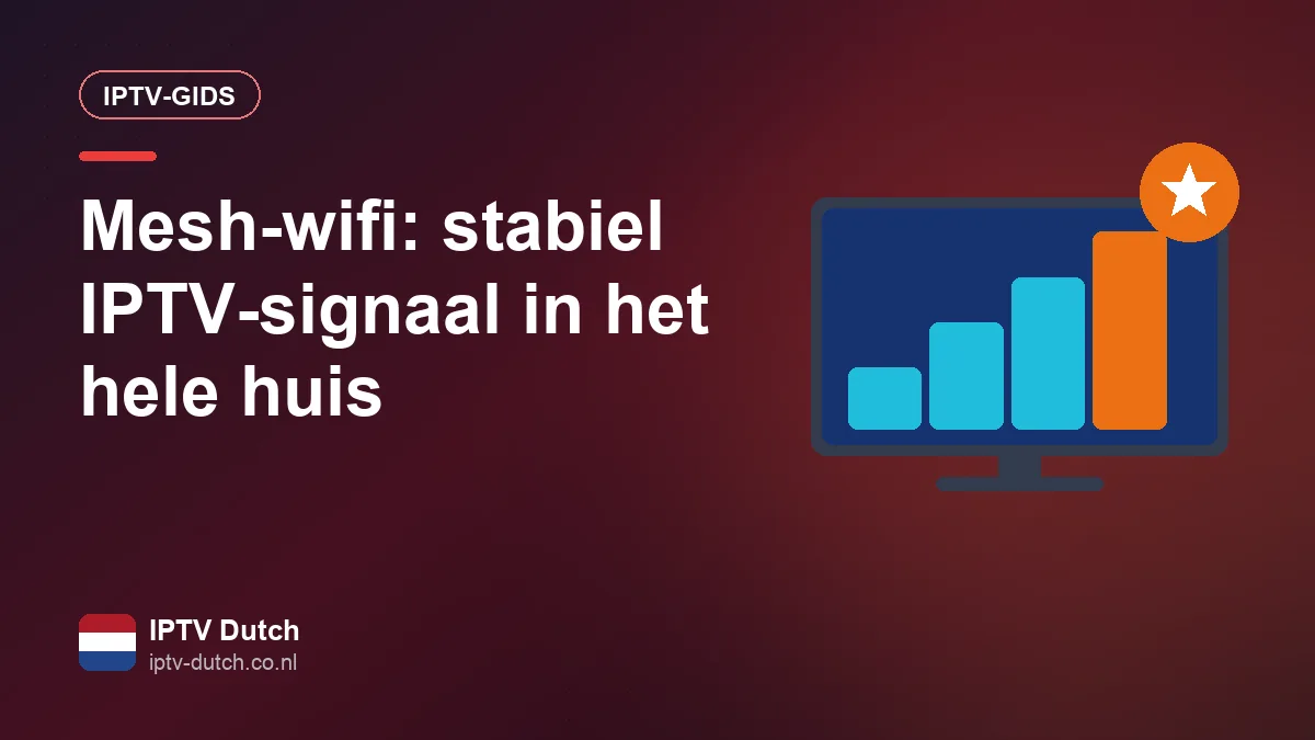 Mesh-wifi met satellieten verspreid door een woning