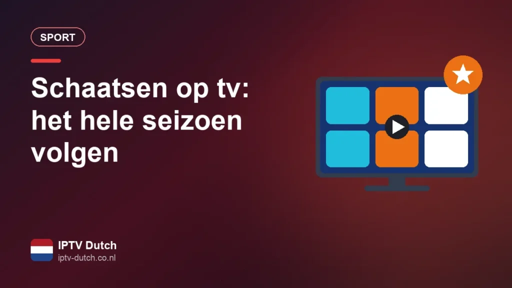 Schaatsen op tv: langebaanschaatsers op de ijsbaan