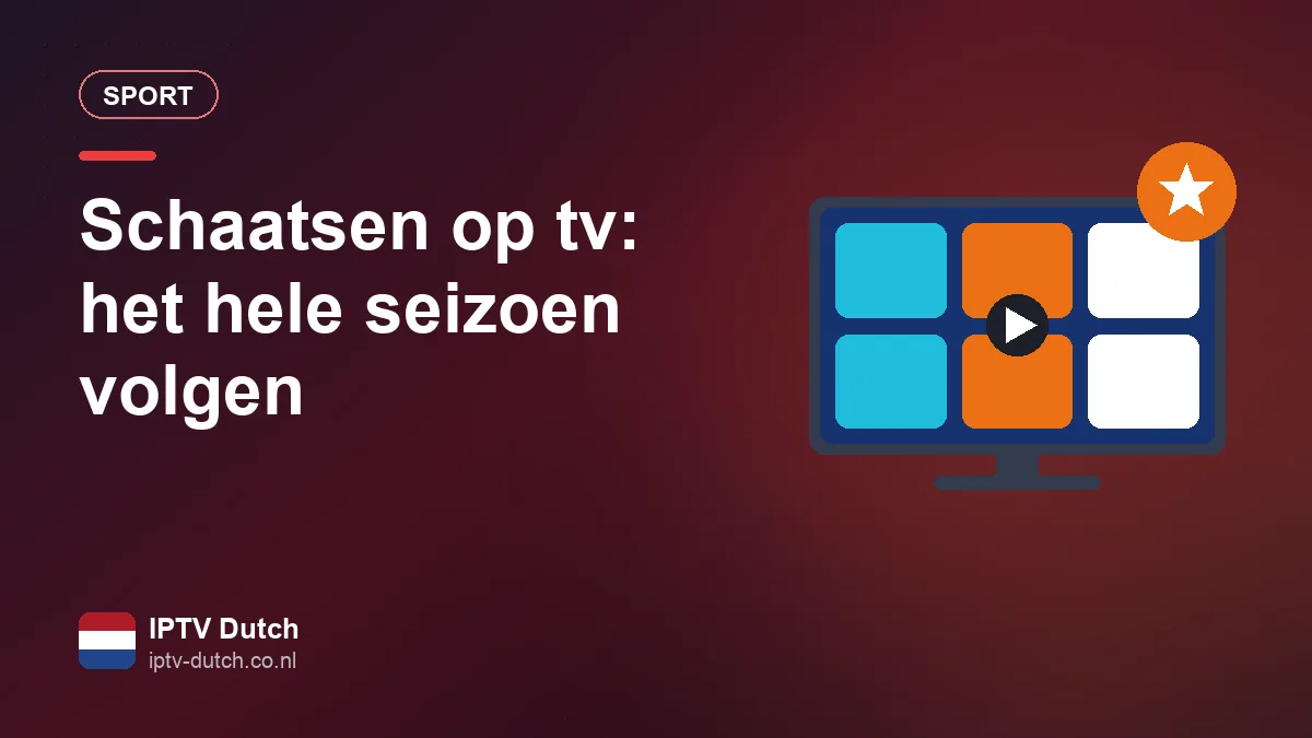 Schaatsen op tv: langebaanschaatsers op de ijsbaan